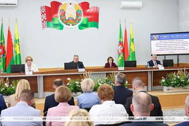 Директор Национального агентства по туризму Кирилл Машарский принял участие в выездном заседании экспертно-консультационного совета при Президиуме Совета Республики Национального собрания Республики Беларусь в Россонах