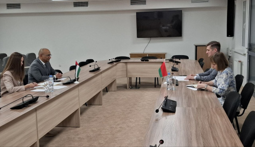 Директор Национального агентства по туризму встретился с Послом Объединённых Арабских Эмиратов в Республике Беларусь Ибрагимом Аль-Мушаррахом