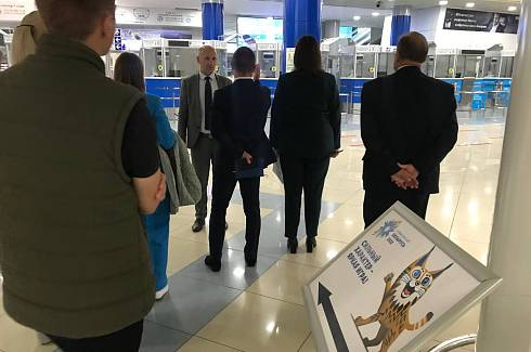 Подготовка к встрече делегаций участников II Игр стран СНГ проходит в Национальном аэропорту Минск