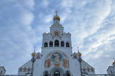 Слушатели курсов экскурсоводов посетили Всехсвятский храмовый комплекс