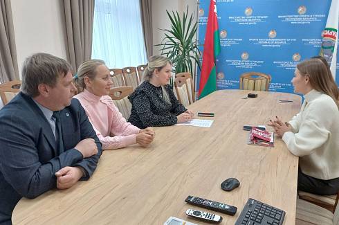 В Министерстве спорта и туризма состоялась встреча с представителями делегации Республики Мордовия