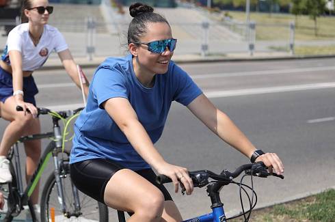Приуроченный к II Играм стран СНГ велопробег стартовал в Минске