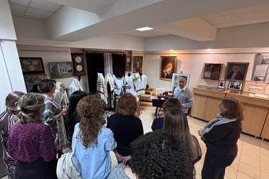 Слушатели курсов подготовки экскурсоводов посетили музей истории и культуры евреев Беларуси