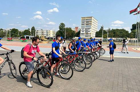 Приуроченный к II Играм стран СНГ велопробег стартовал в Минске