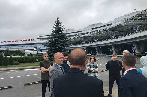 Подготовка к встрече делегаций участников II Игр стран СНГ проходит в Национальном аэропорту Минск