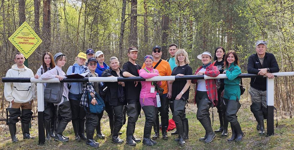 В Национальном парке «Припятский» прошел семинар для профессионалов туриндустрии